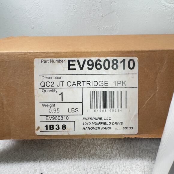 Everpure 2JT Flushing & Sanitizing Cartridge EV960810 Puly Baby Cleaner/Descaler - Picture 5 of 5